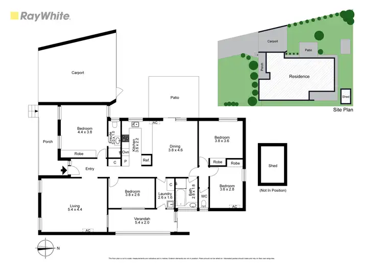 Floorplan of Homely house listing, 17 Merrigum Crescent, Clarinda VIC 3169
