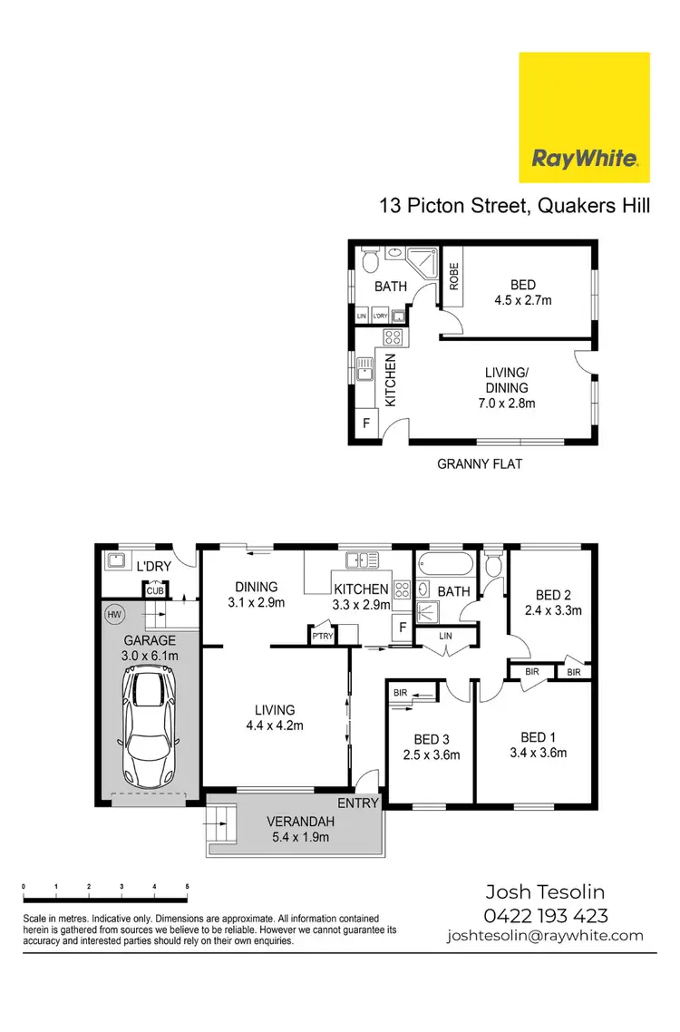 Floorplan of Homely house listing, 13 + 13A Picton Street, Quakers Hill NSW 2763