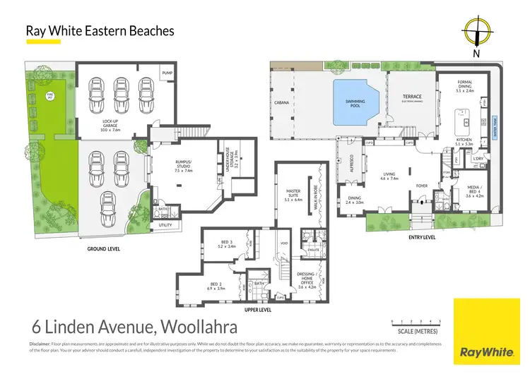 Floorplan of Homely house listing, 6 Linden Avenue, Woollahra NSW 2025