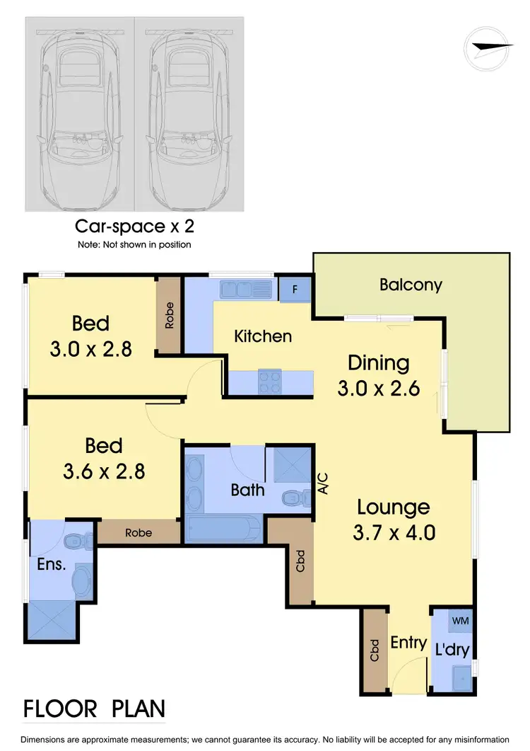 Floorplan of Homely apartment listing, 9/61-63 Kanooka Grove, Clayton VIC 3168