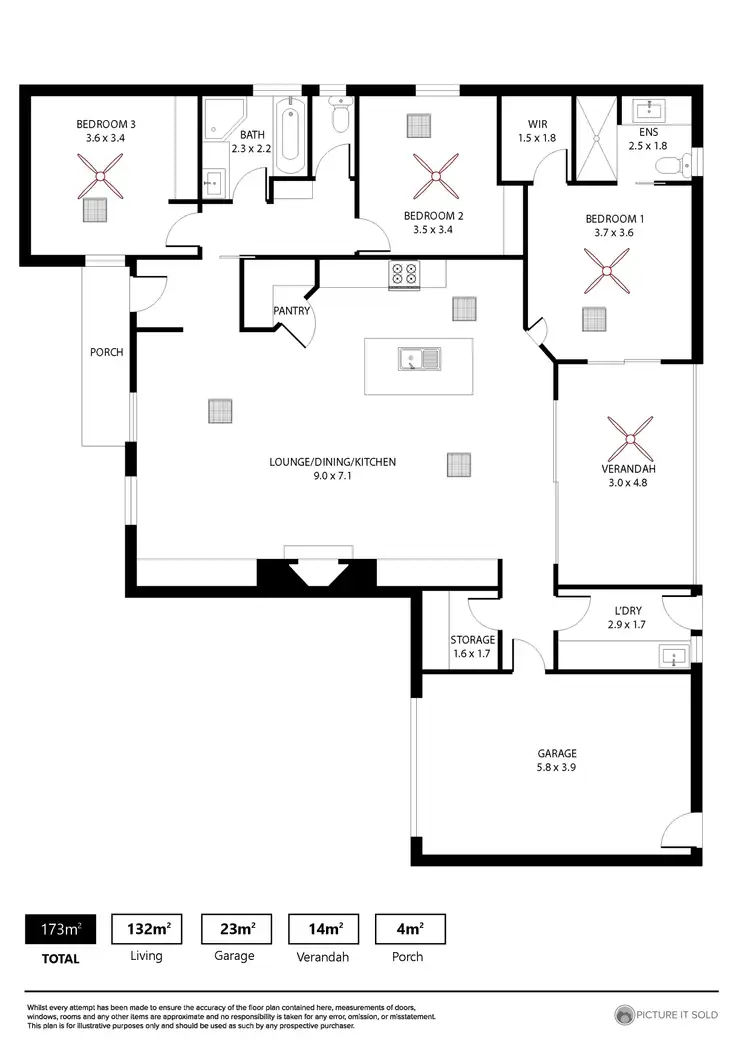 Floorplan of Homely house listing, 4A Dee Street, Woodville South SA 5011
