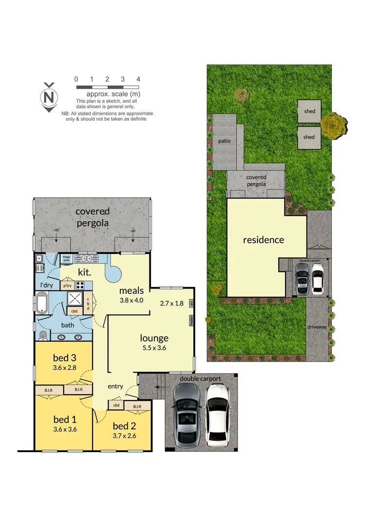 Floorplan of Homely house listing, 97 George Street, Scoresby VIC 3179