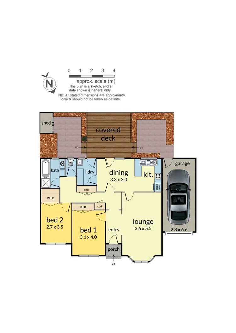 Floorplan of Homely unit listing, 2/12 Mummery Street, Mount Waverley VIC 3149