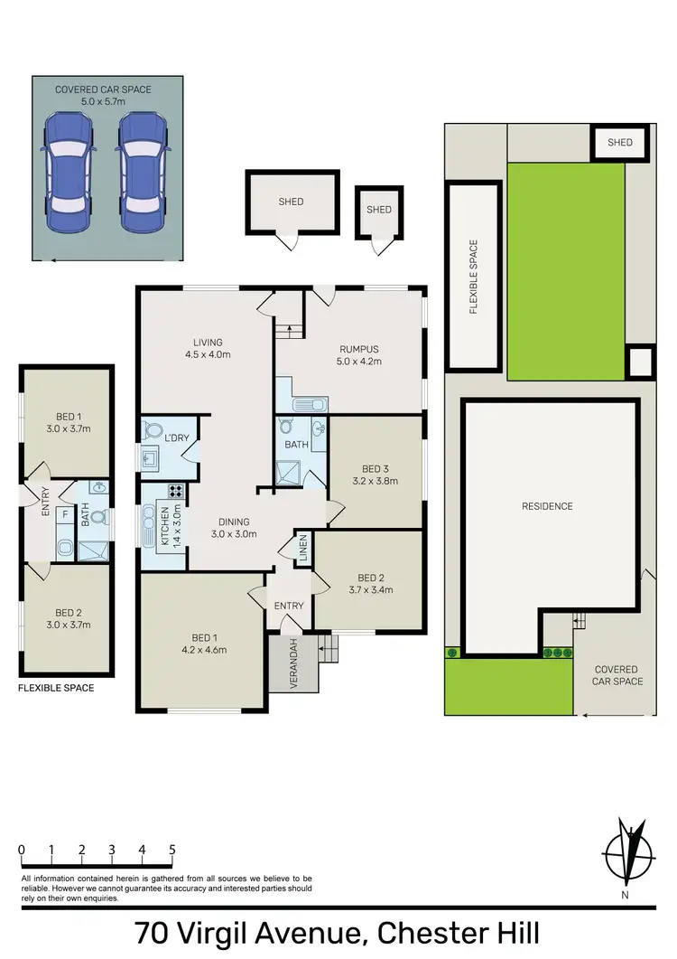 Floorplan of Homely house listing, 70 Virgil Avenue, Chester Hill NSW 2162