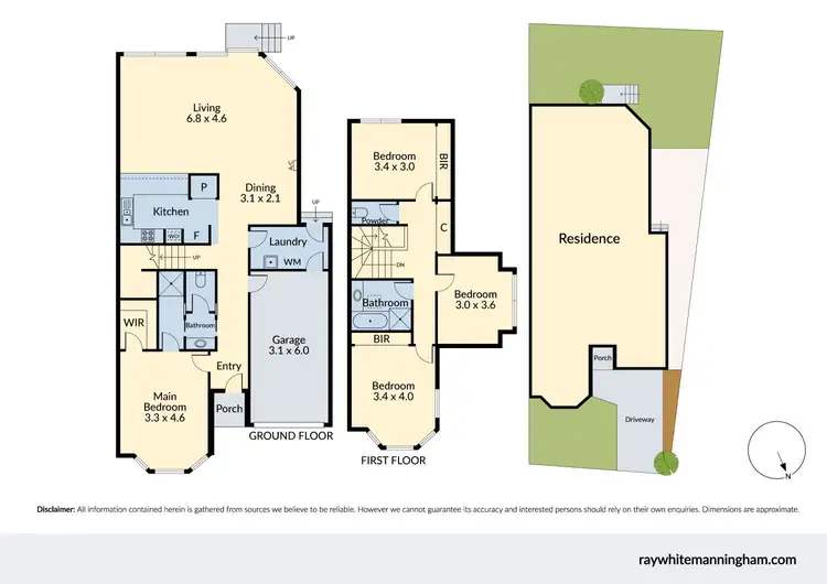 Floorplan of Homely house listing, 27 The Quadrangle, Glen Waverley VIC 3150