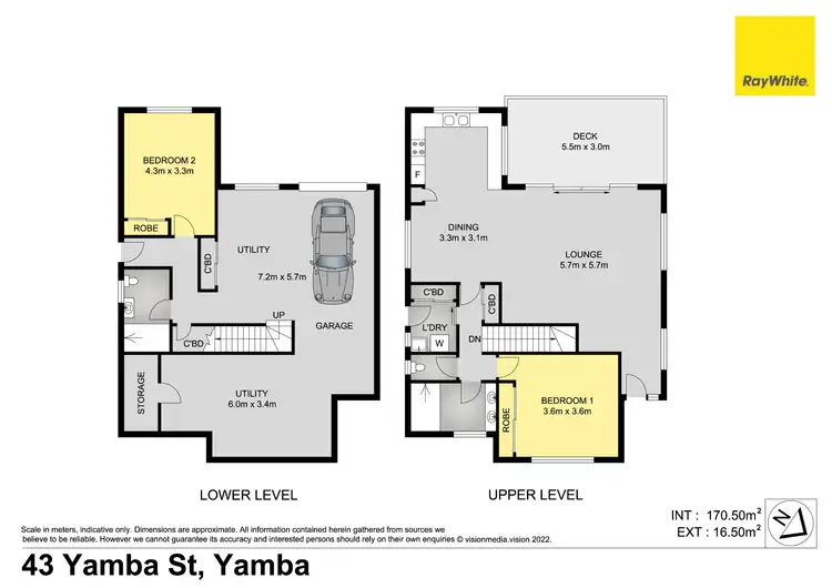 Floorplan of Homely house listing, 43 Yamba Street, Yamba NSW 2464