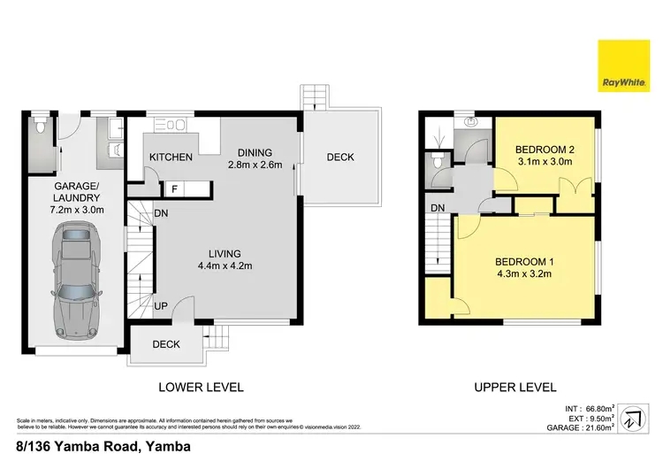 Floorplan of Homely unit listing, 8/136 Yamba Road, Yamba NSW 2464