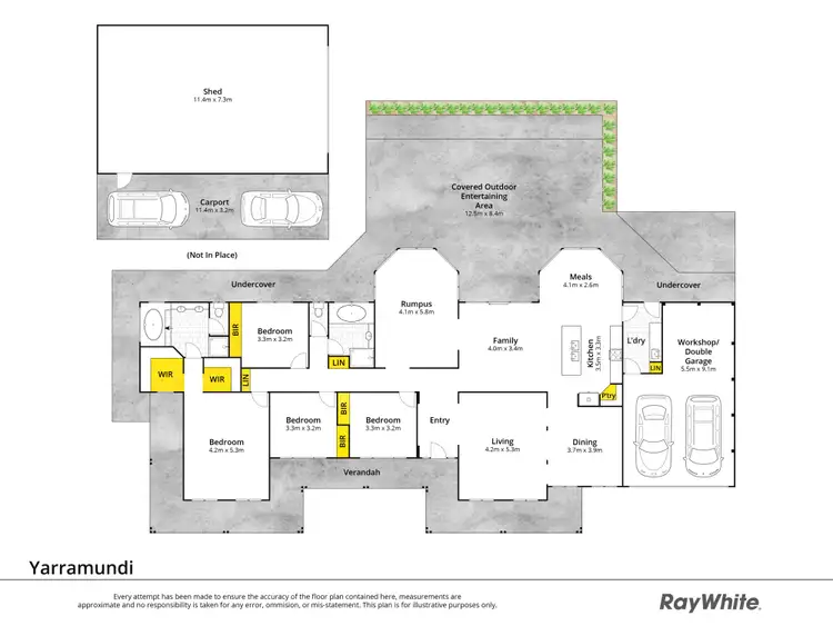 Floorplan of Homely house listing, 37 Shearwater Crescent, Yarramundi NSW 2753