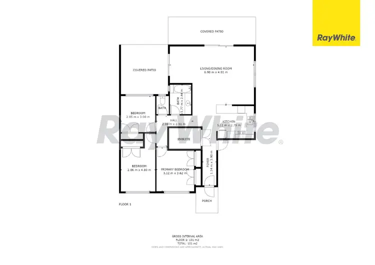 Floorplan of Homely house listing, 2/7 Montego Court, Bli Bli QLD 4560