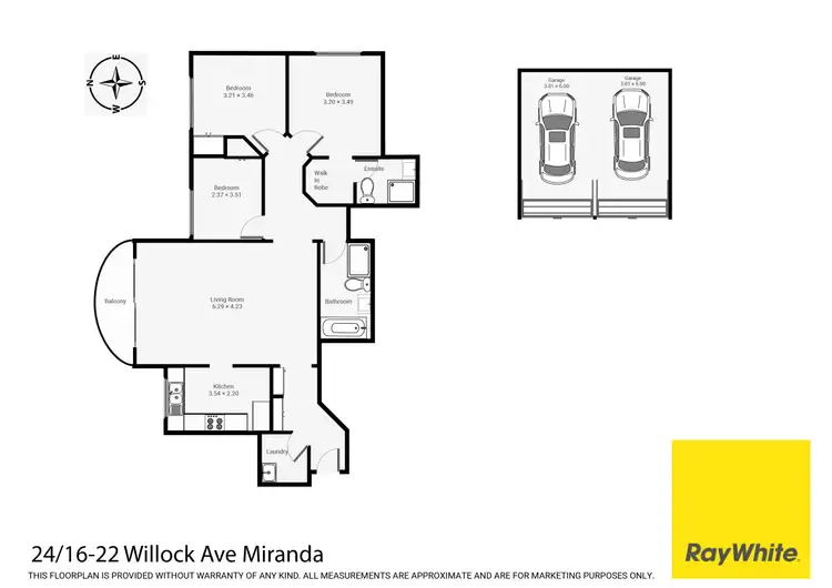 Floorplan of Homely apartment listing, 24/16-22 Willock Avenue, Miranda NSW 2228