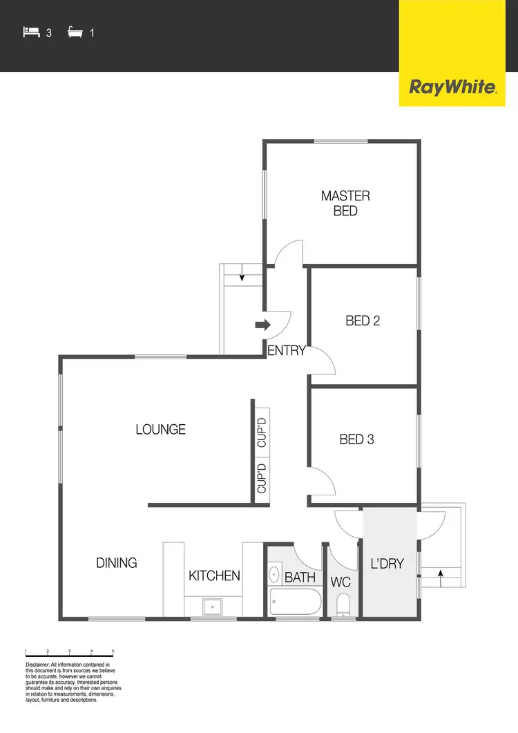Floorplan of Homely house listing, 6 Foreman Place, Macgregor ACT 2615