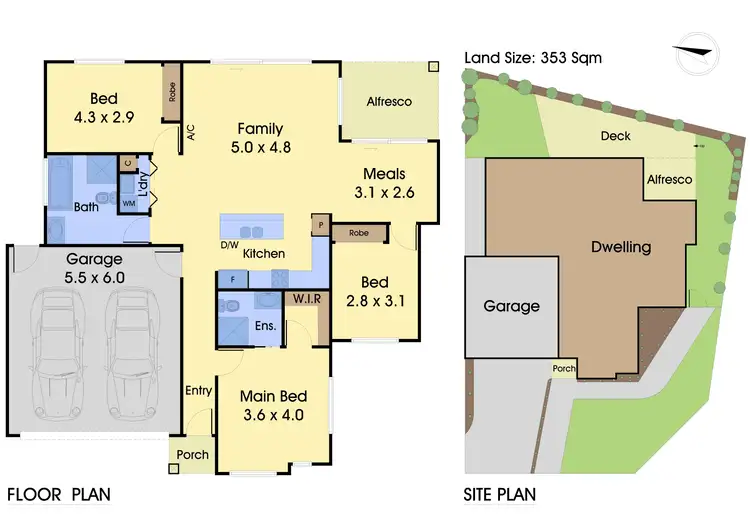 Floorplan of Homely house listing, 2 Bernese Way, South Morang VIC 3752
