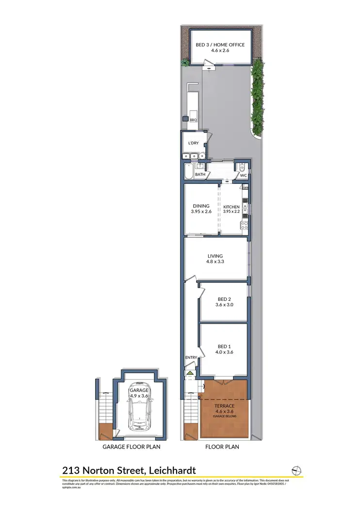 Floorplan of Homely house listing, 213 Norton Street, Leichhardt NSW 2040
