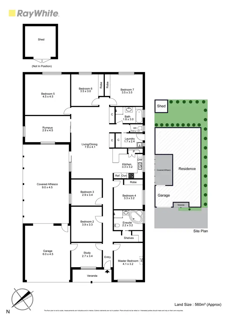 Floorplan of Homely house listing, 6 Honey Myrtle Way, Cranbourne VIC 3977