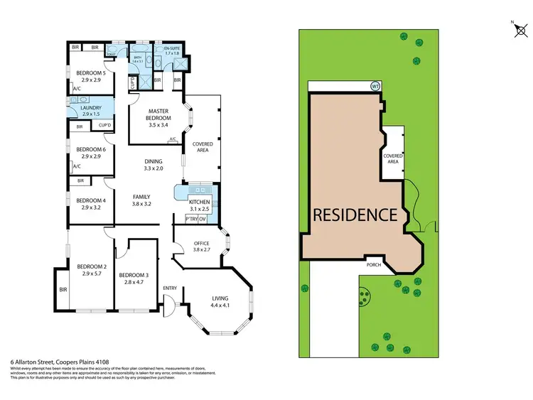 Floorplan of Homely house listing, 6 Allarton Street, Coopers Plains QLD 4108