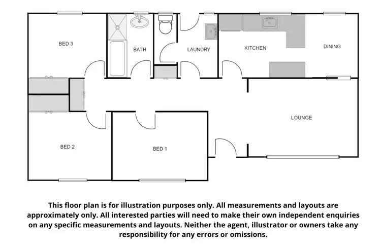 Floorplan of Homely house listing, 10 Bengtell Close, Port Augusta West SA 5700