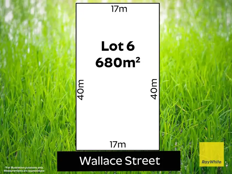 Floorplan of Homely land listing, 6 Wallace Street, Hindmarsh Island SA 5214