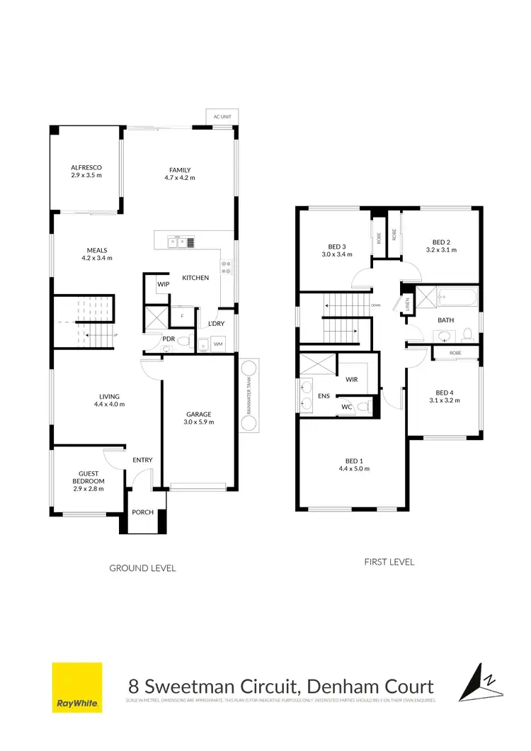 Floorplan of Homely house listing, 8 Sweetman Circuit, Denham Court NSW 2565