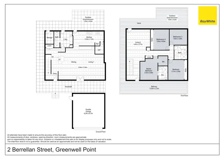 Floorplan of Homely house listing, 2 Berrellan Street, Greenwell Point NSW 2540