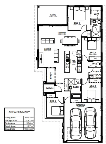 Floorplan of Homely house listing, 19 Tree Ring Circuit, Mango Hill QLD 4509
