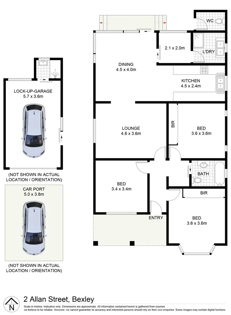Floorplan of Homely house listing, 2 Allan Street, Bexley NSW 2207