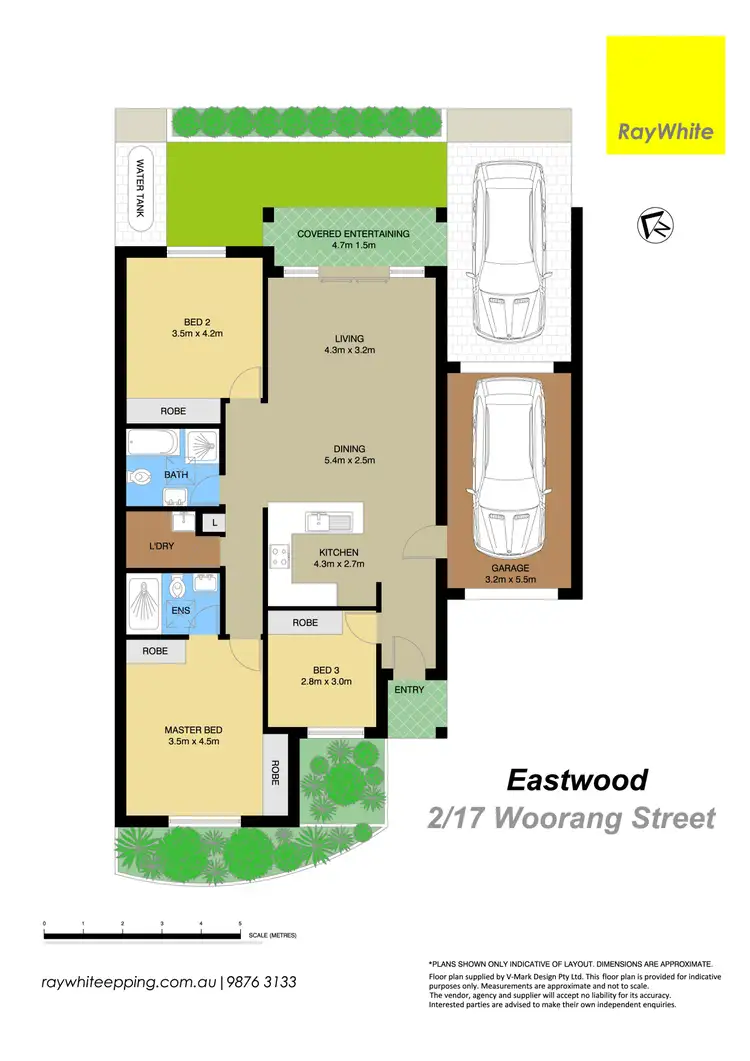 Floorplan of Homely villa listing, 2/17 Woorang Street, Eastwood NSW 2122