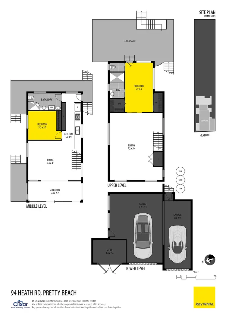 Floorplan of Homely house listing, 94 Heath Road, Pretty Beach NSW 2257