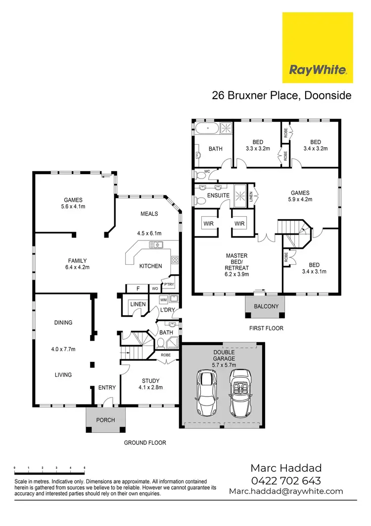 Floorplan of Homely house listing, 26 Bruxner Place, Doonside NSW 2767