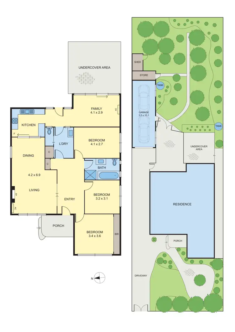 Floorplan of Homely house listing, 22 James Street, Preston VIC 3072