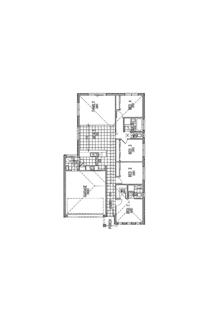 Floorplan of Homely house listing, 94 Ellswood Crescent, Mildura VIC 3500