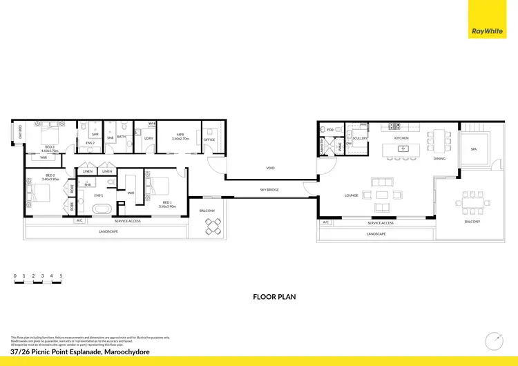 Floorplan of Homely unit listing, 37/26 Picnic Point Esplanade, Maroochydore QLD 4558