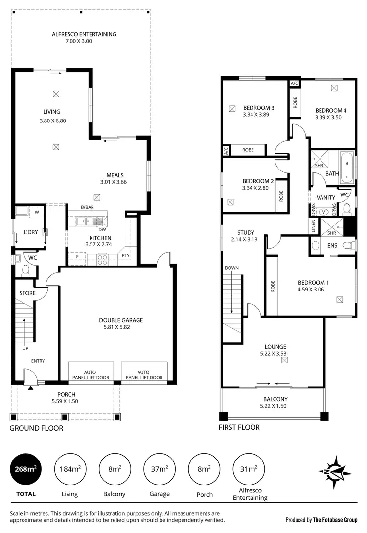 Floorplan of Homely house listing, 27 Serenity Rise, Port Noarlunga SA 5167