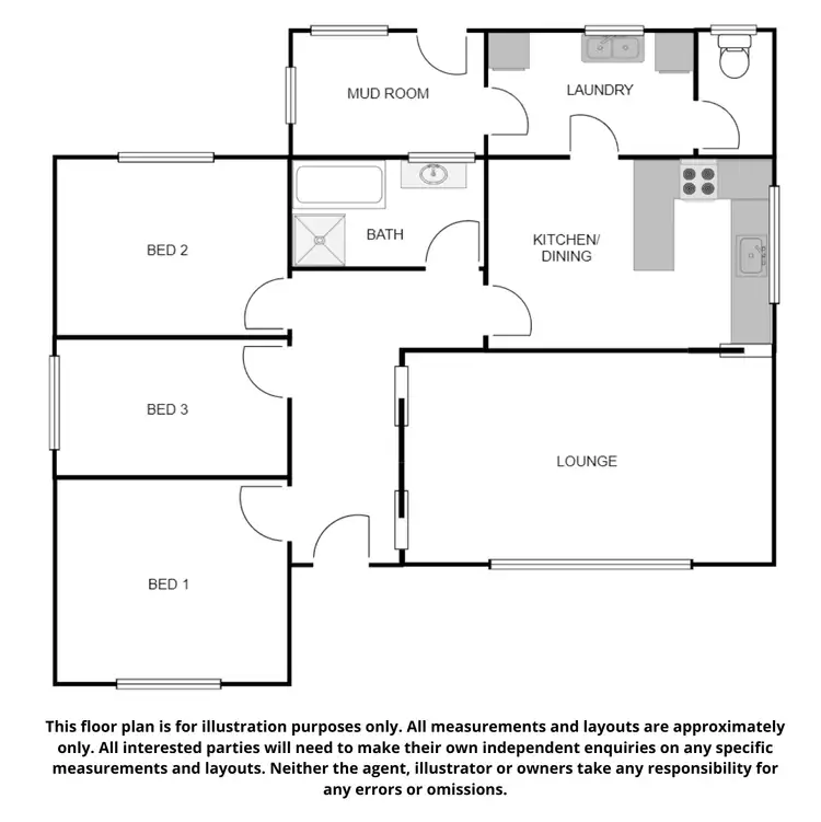 Floorplan of Homely house listing, 35 Davenport Street, Port Augusta SA 5700