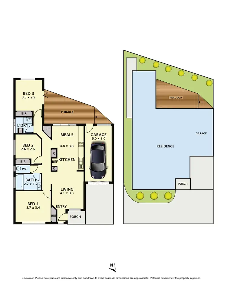 Floorplan of Homely villa listing, 2/4 Jelf Court, Fawkner VIC 3060