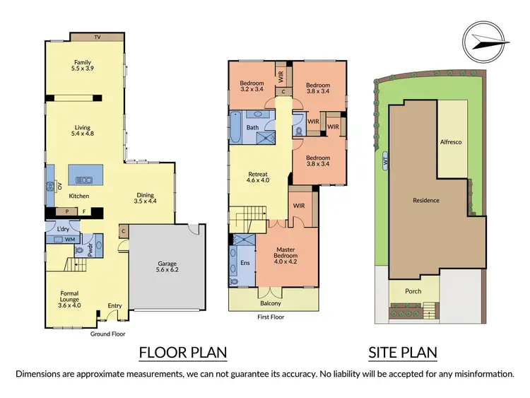 Floorplan of Homely house listing, 6 Verdant Street, Wantirna South VIC 3152