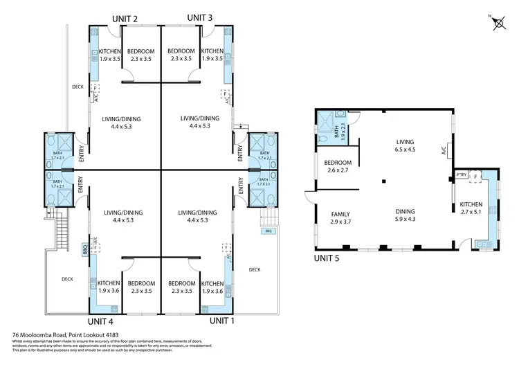 Floorplan of Homely house listing, 76 Mooloomba Road, Point Lookout QLD 4183