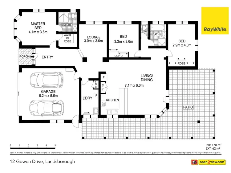 Floorplan of Homely house listing, 12 Gowen Drive, Landsborough QLD 4550