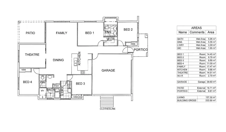 Floorplan of Homely house listing, 16 Goldfish Court, Burdell QLD 4818