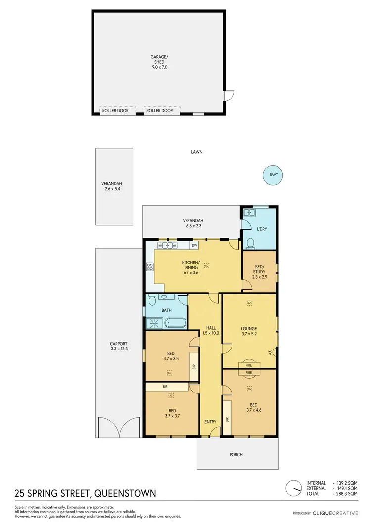 Floorplan of Homely house listing, 25 Spring Street, Queenstown SA 5014