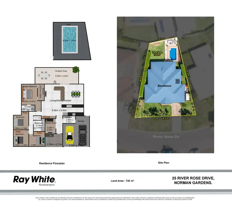 Floorplan of Homely house listing, 25 River Rose Drive, Norman Gardens QLD 4701
