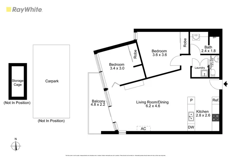 Floorplan of Homely apartment listing, 104/175 Kangaroo Road, Hughesdale VIC 3166