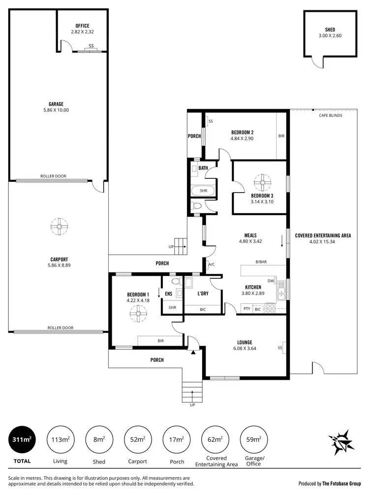 Floorplan of Homely house listing, 17 Pennant Street, Aberfoyle Park SA 5159