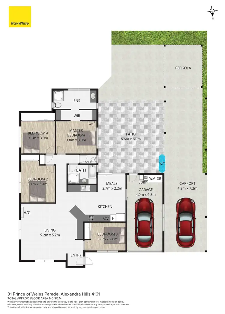 Floorplan of Homely house listing, 31 Prince of Wales Parade, Alexandra Hills QLD 4161