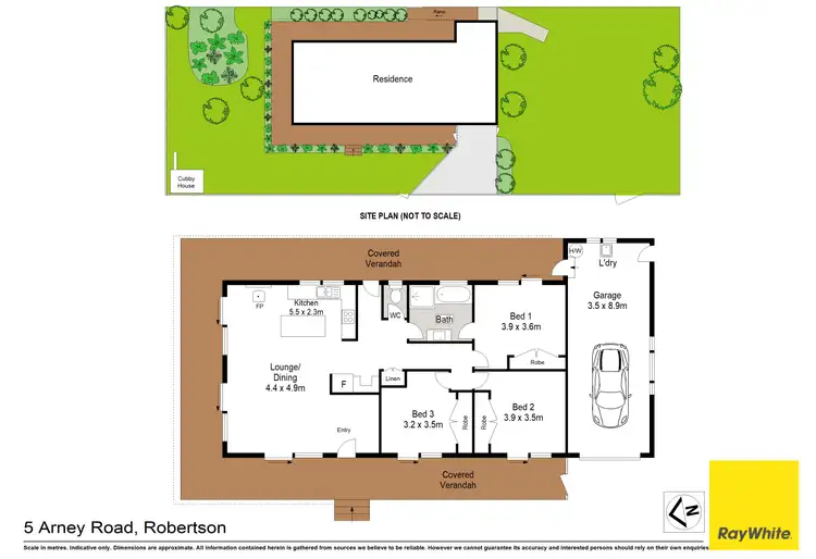 Floorplan of Homely house listing, 5 Arney Road, Robertson NSW 2577