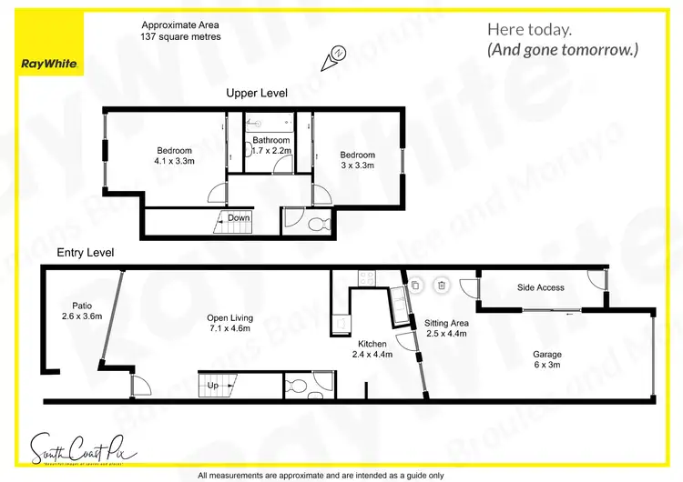 Floorplan of Homely apartment listing, 3/33-35 Clyde Street, Batemans Bay NSW 2536