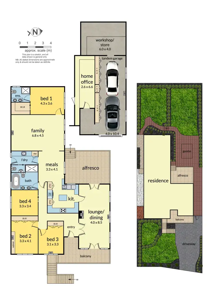 Floorplan of Homely house listing, 1 Alimar Road, Glen Waverley VIC 3150