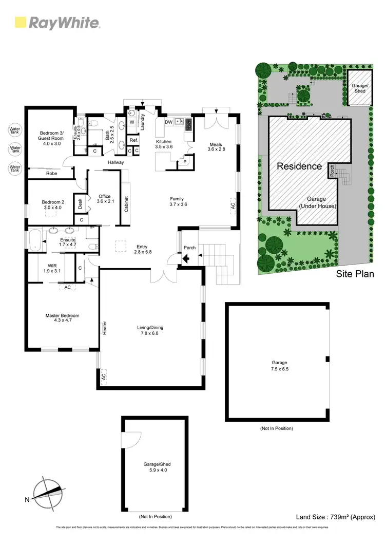 Floorplan of Homely house listing, 24 Gulwa Avenue, Frankston VIC 3199