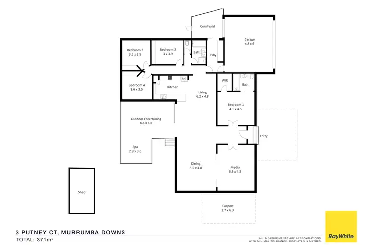 Floorplan of Homely house listing, 3 Putney Court, Murrumba Downs QLD 4503