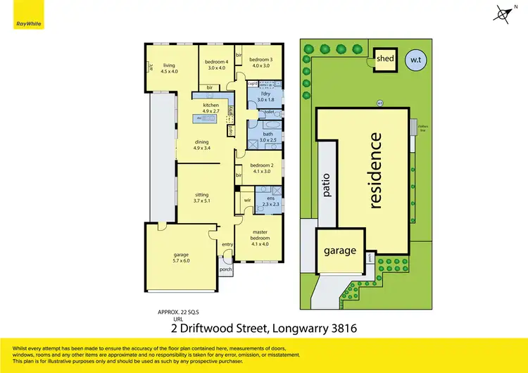 Floorplan of Homely house listing, 2 Driftwood Street, Longwarry VIC 3816