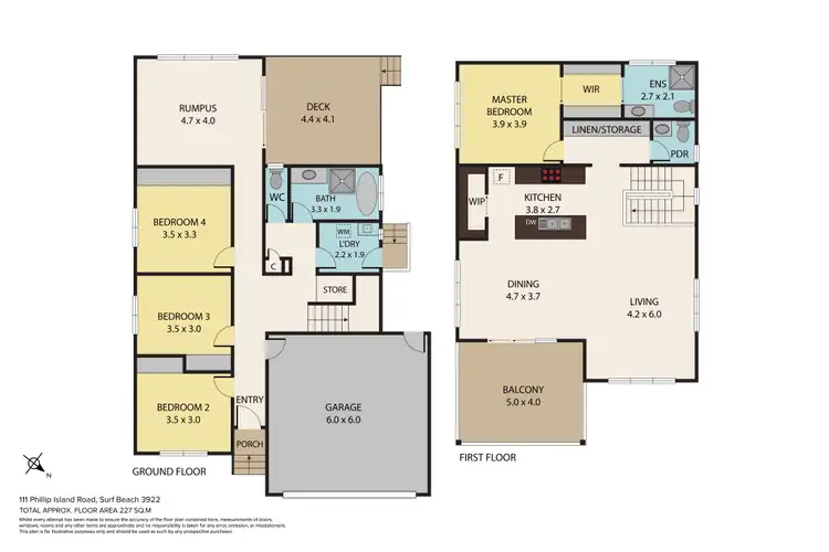 Floorplan of Homely house listing, 111 Phillip Island Road, Surf Beach VIC 3922